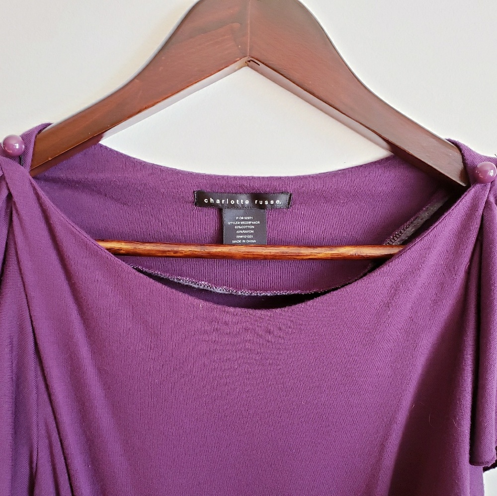 Charlotte Russe Tunic with Belt - Picture 3 of 3